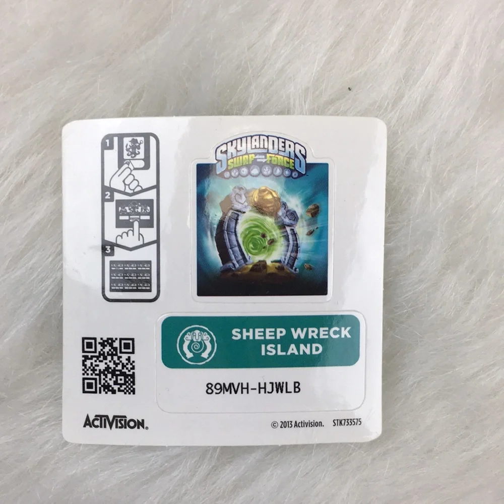 Xbox 360, Skylanders, swap force, sheep wreck Island, game piece. - Picture 3 of 6